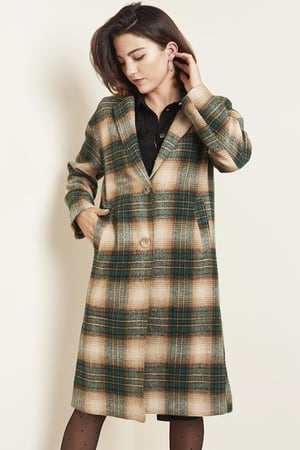 Chaqueta Checkered Gris S h5 Imagen3